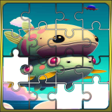 Axolotl Yapboz Resimli Bulmaca Oyunu