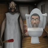 Büyükanne ve Skibidi tuvaleti Korkudan Kaçış Oyunu