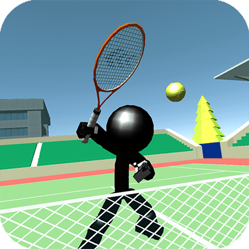 Çöp Adam Tenis 3D Oyunu