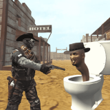 Kovboy ve Skibidi Tuvaletleri Oyunu