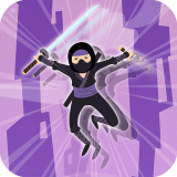 Ninja Atlama Kahramanı Oyunu