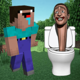 Noob Mineblox Hunt Skibidi Tuvalet Oyunu