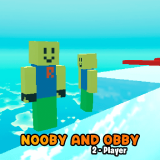 Nooby ve Obby 2 Oyuncu Oyunu