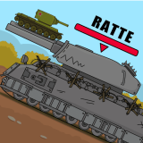 Ratte ile Tanklar 2D Savaşı Oyunu