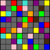 Renkli Sudoku Oyunu