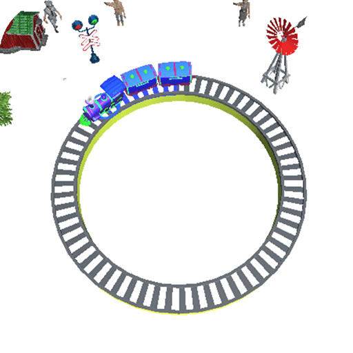 Tren Yarışı 3D Oyunu
